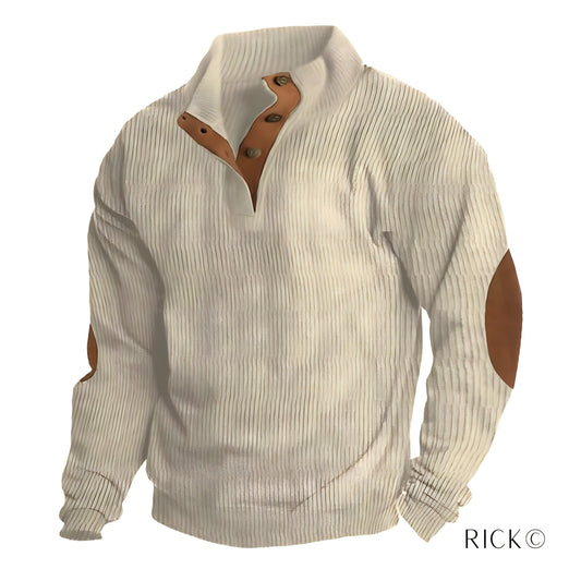 Rick© - Exklusive Herbst-Strickjacke für Männer 2023