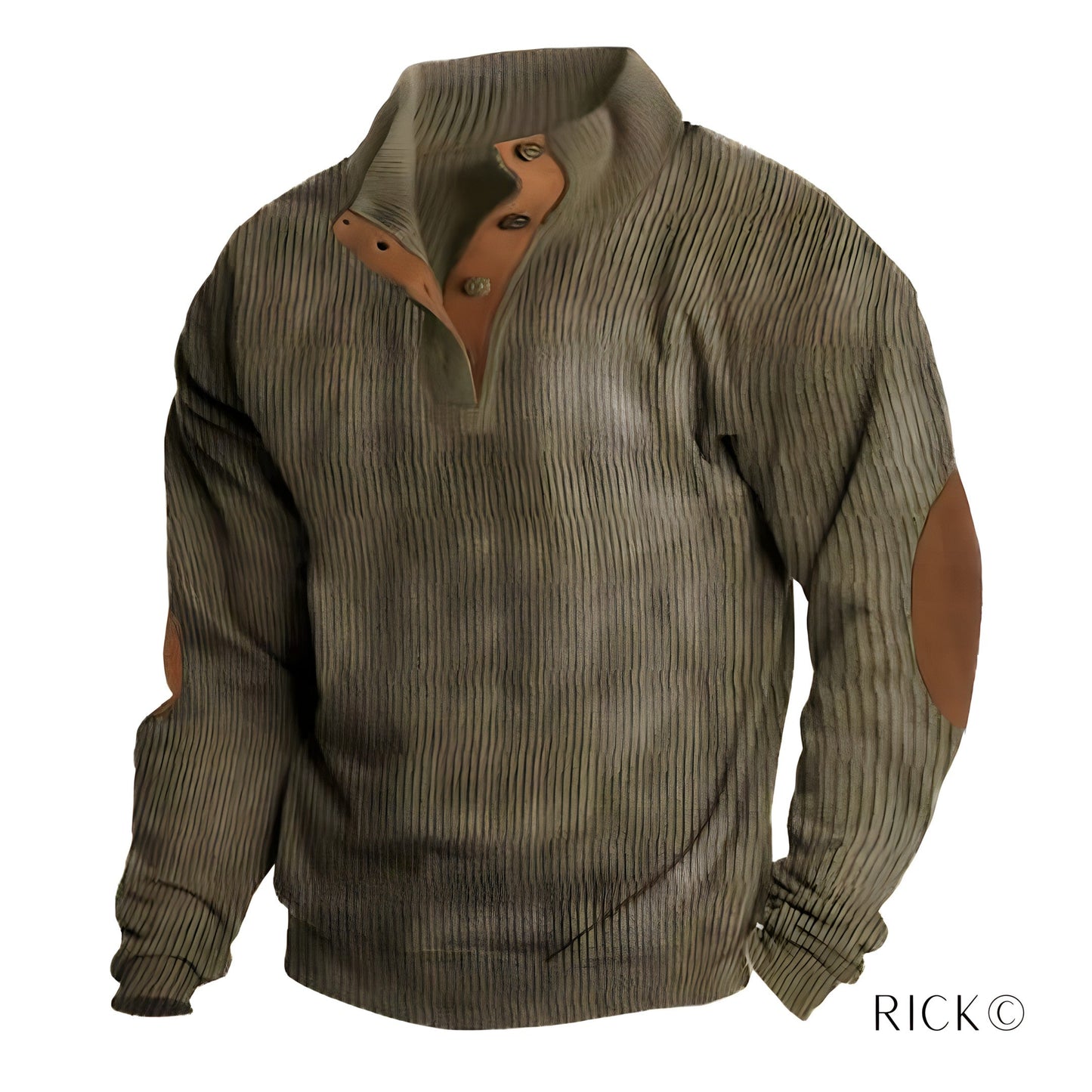 Rick© - Exklusive Herbst-Strickjacke für Männer 2023