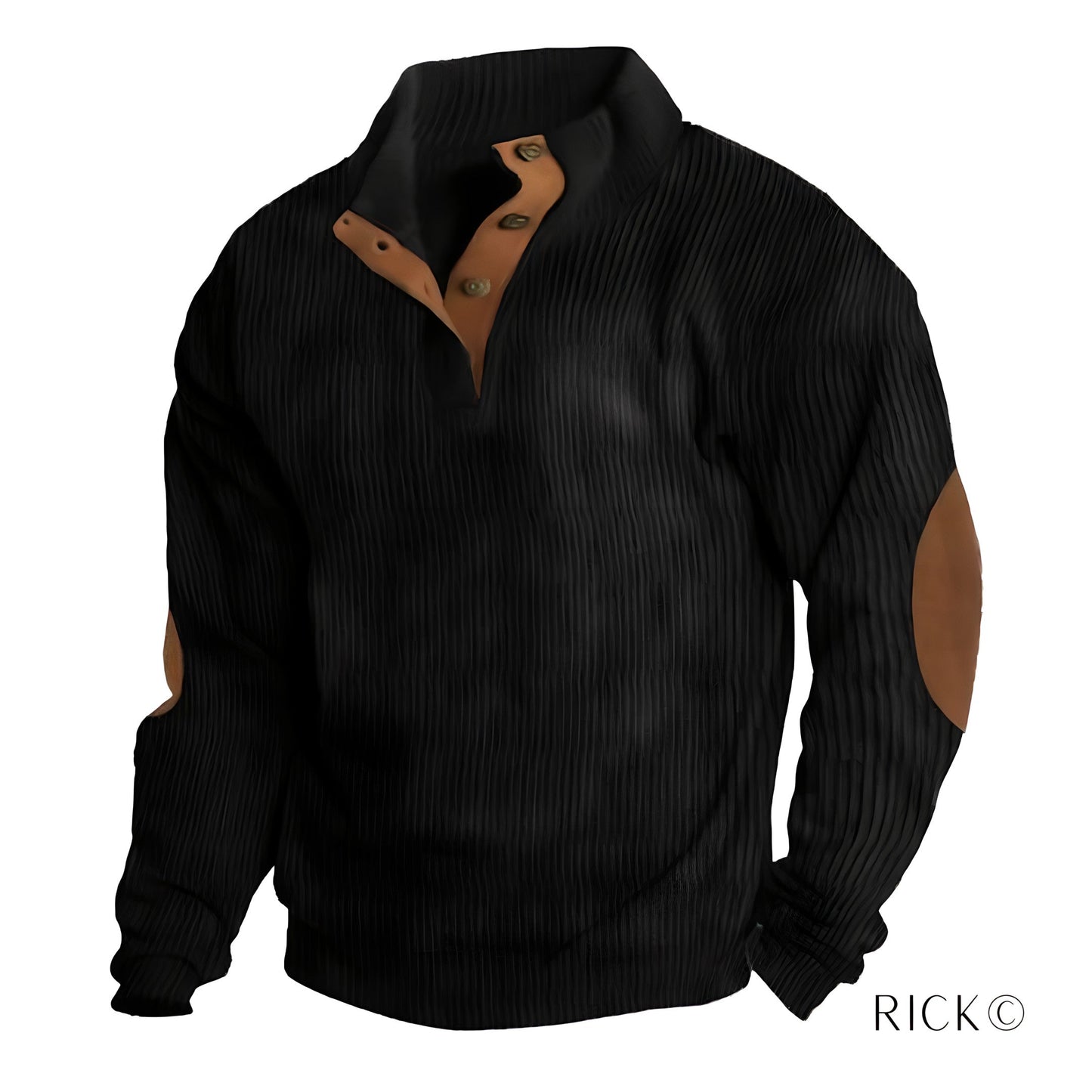 Rick© - Exklusive Herbst-Strickjacke für Männer 2023